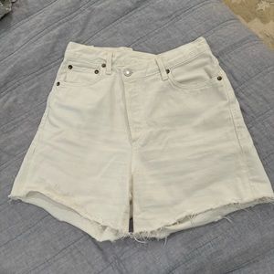 AGOLDE Criss Cross Short